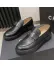 Mocasini barbati H, casual, negri, piele eco, comozi , H01